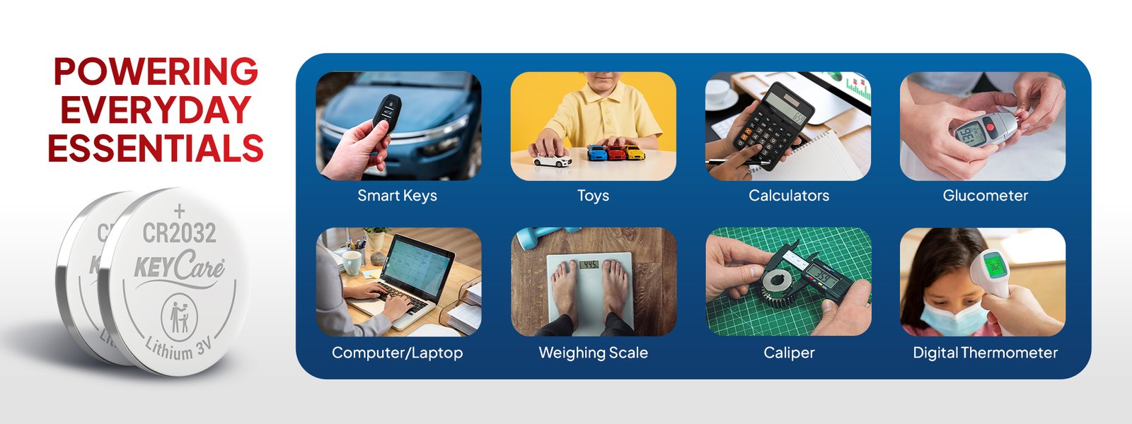 KeyCare CR2016 Coin Cell Battery feature 3
