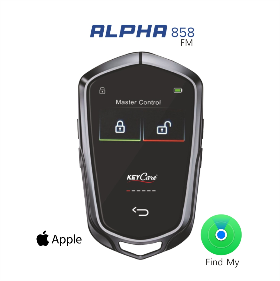 LCD Remote Key - ALPHA 858-FM